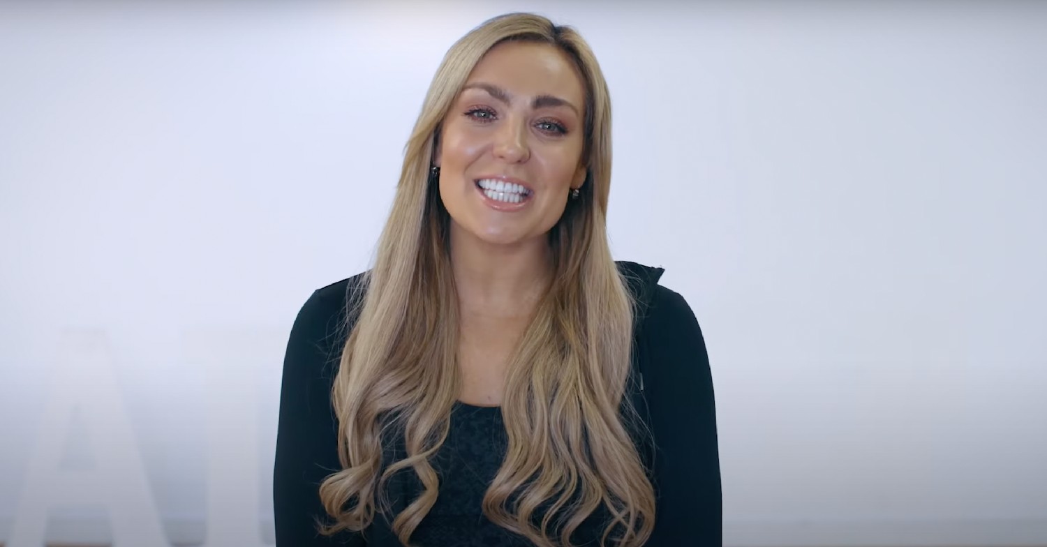 Strictly Come Dancing star Amy Dowden smiling