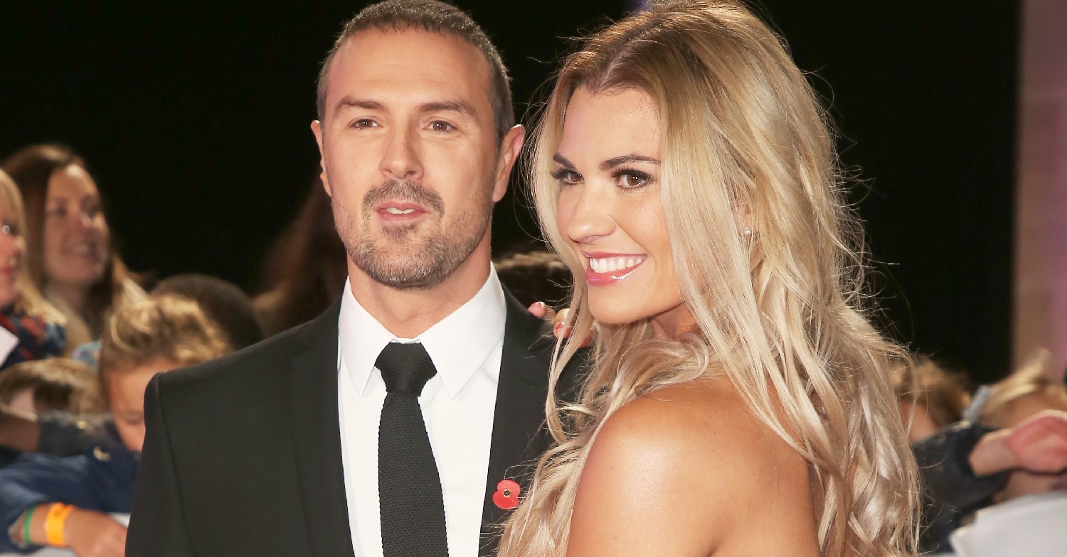 Paddy McGuinness and Christine McGuinness smiling