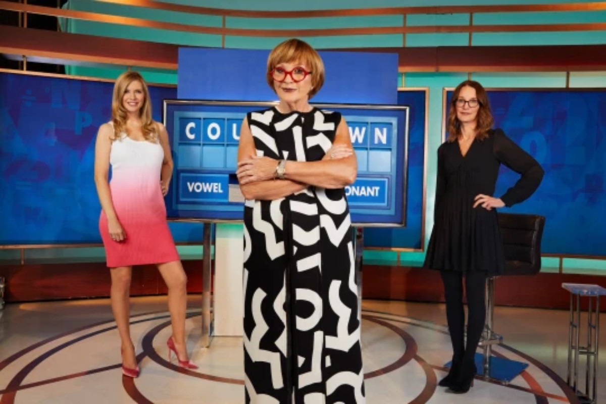 Rachel Riley, Anne Robinson and Susie Dent make up the Countdown cast