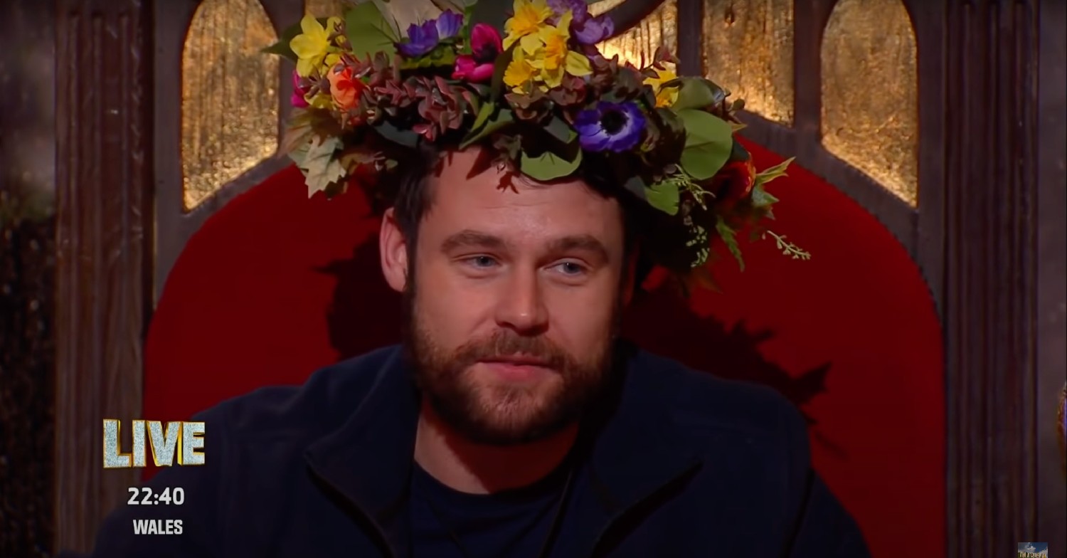 Danny Miller winning I'm A Celebrity