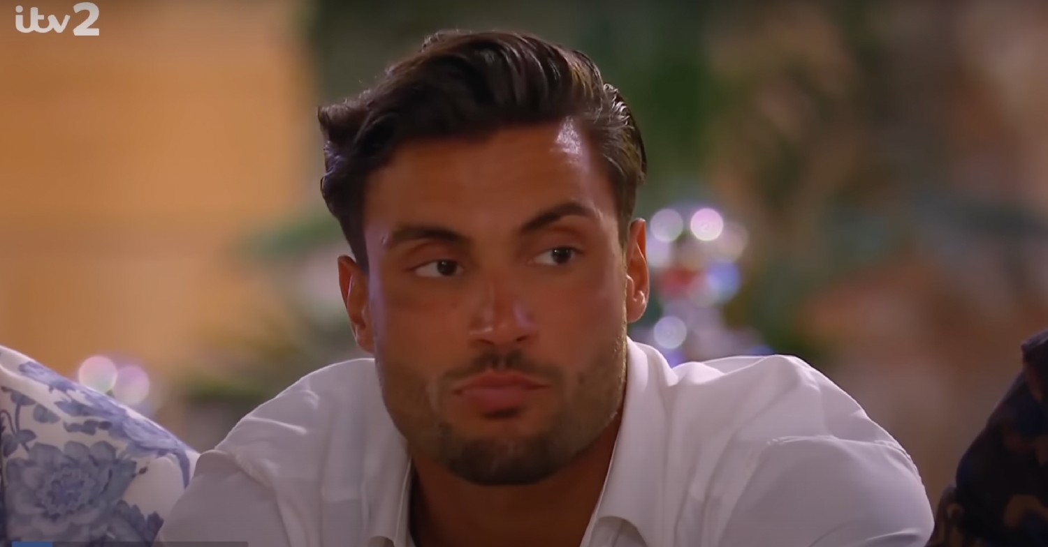 Davide on Love Island 2022