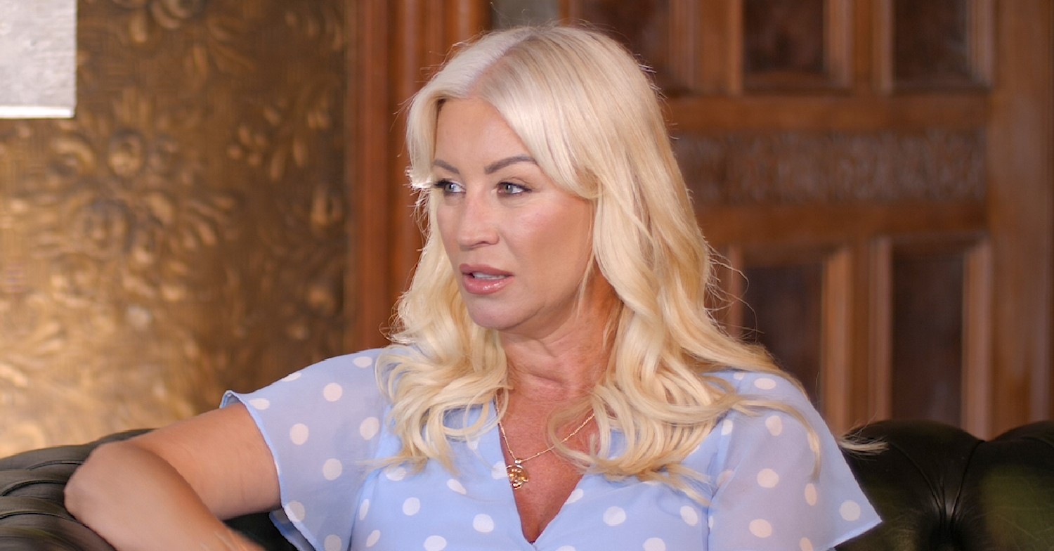 Denise Van Outen speakingon The Matt Haycox Show