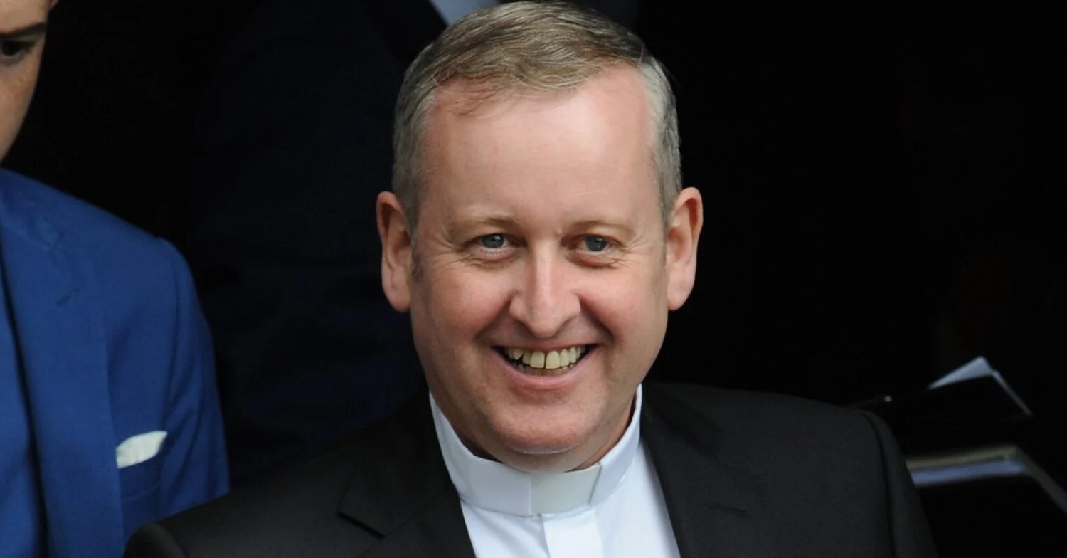 Father Dermot Donnelly smiling