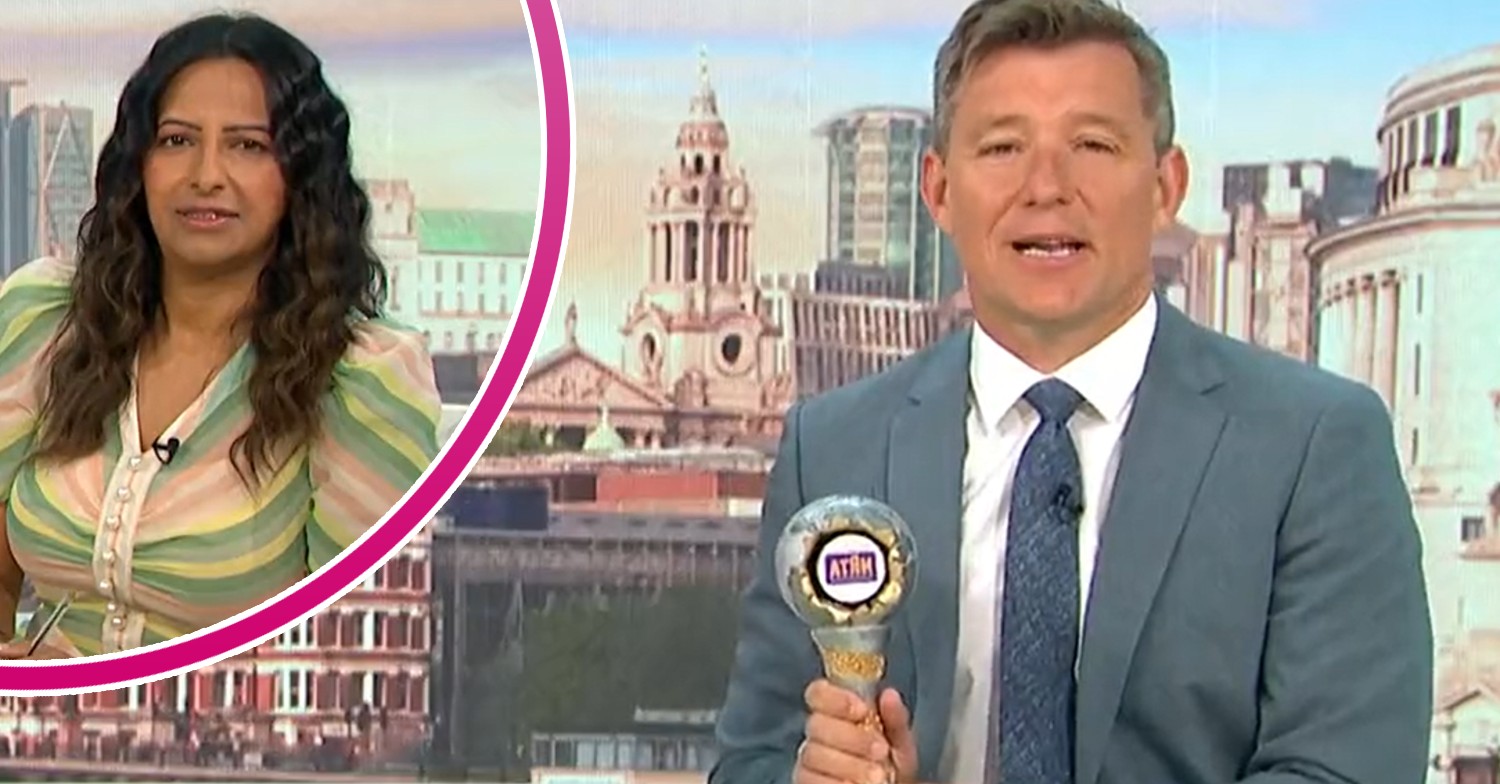 Ben Shephard and Ranvir Singh on GMB today