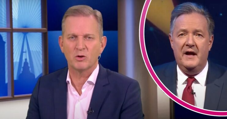 Jeremy Kyle and Piers Morgan on TalkTV