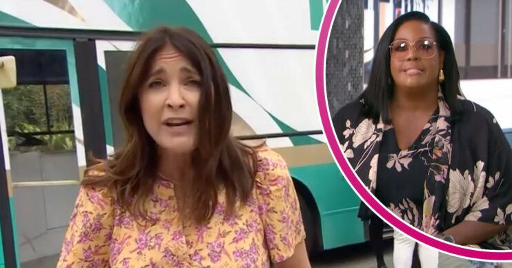 Lisa Snowdon and Alison Hammond on This Morning today