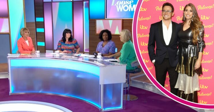 Loose Women and Stacey Solomon and Joe Swash