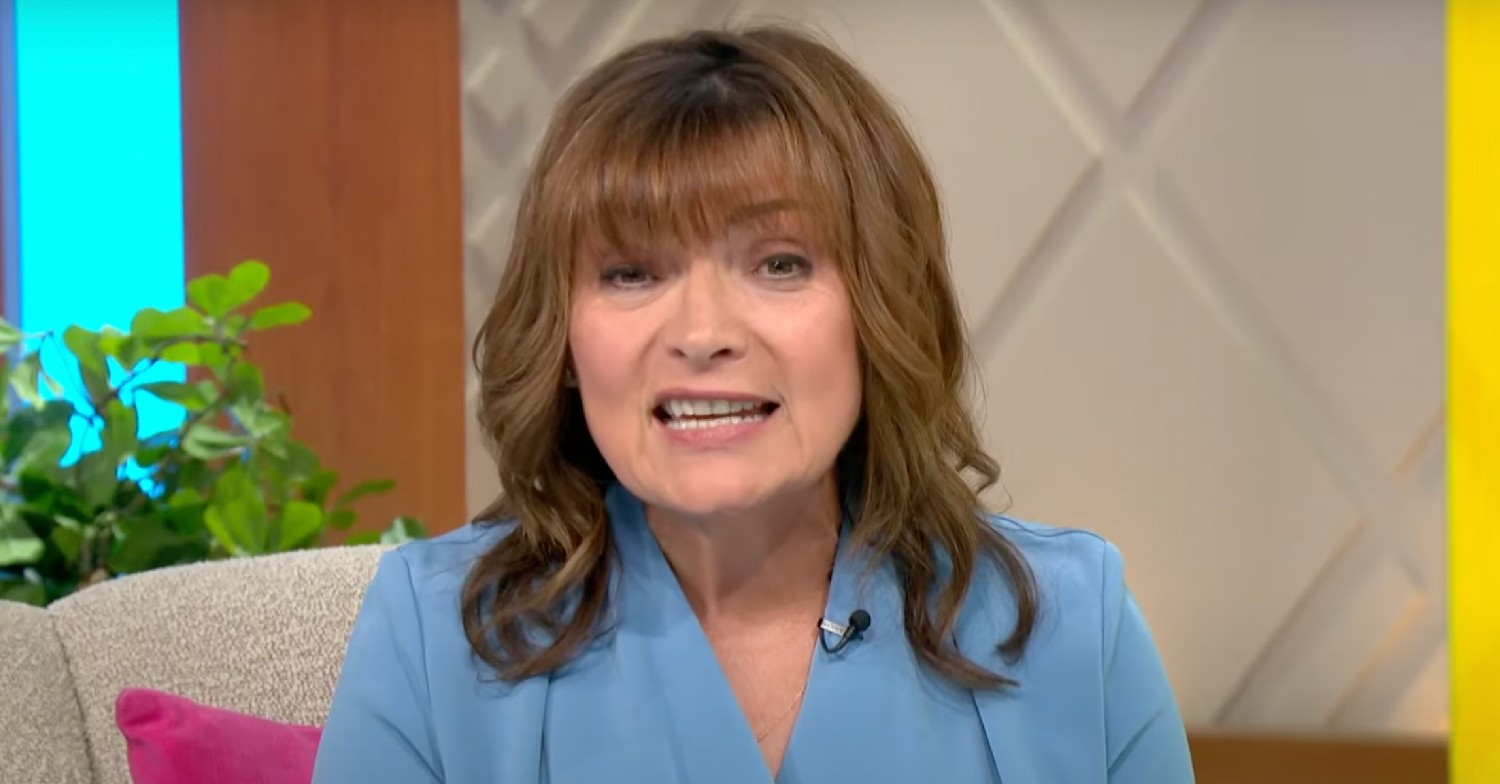 Lorraine Kelly speaking on Lorraine