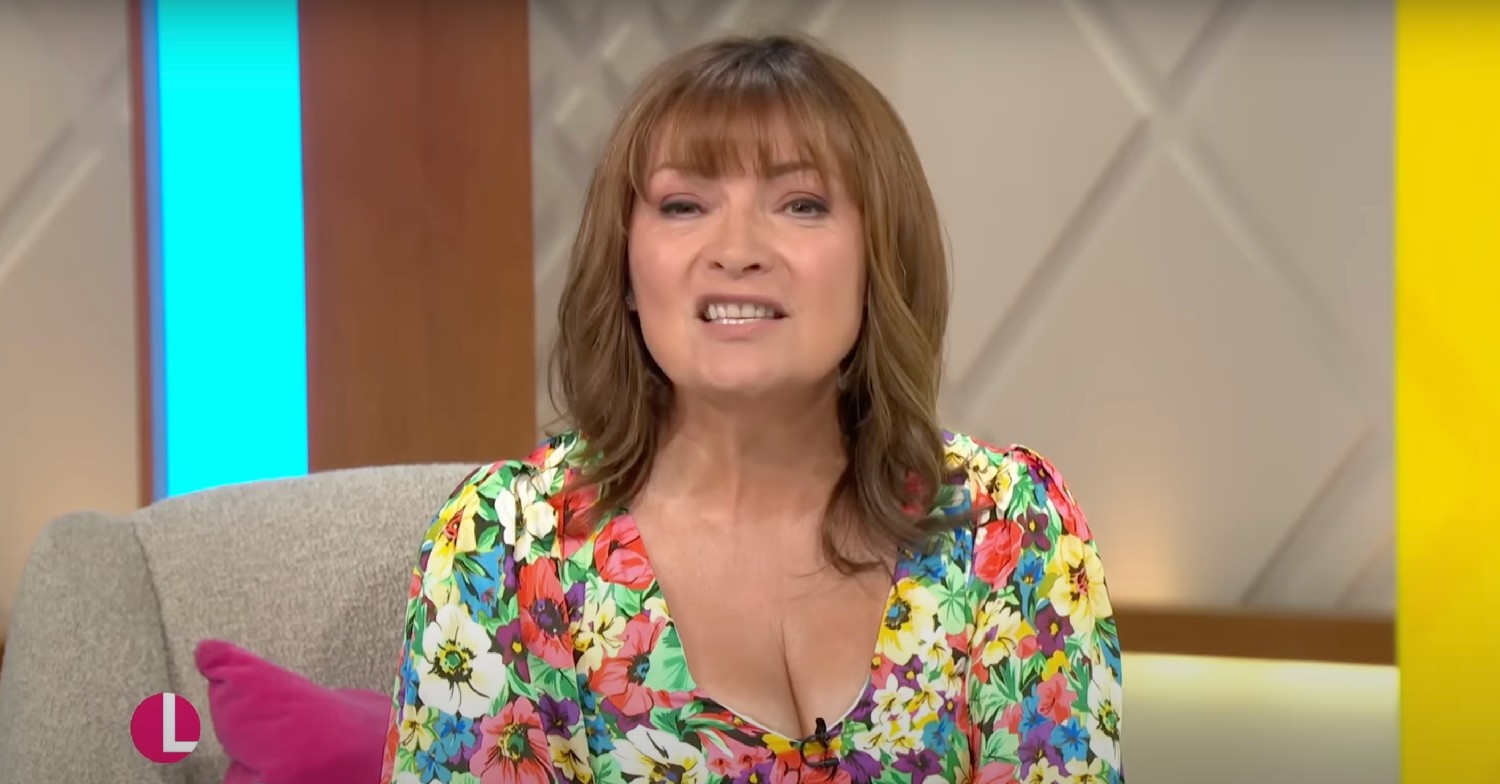 Lorraine Kelly speaking on Lorraine