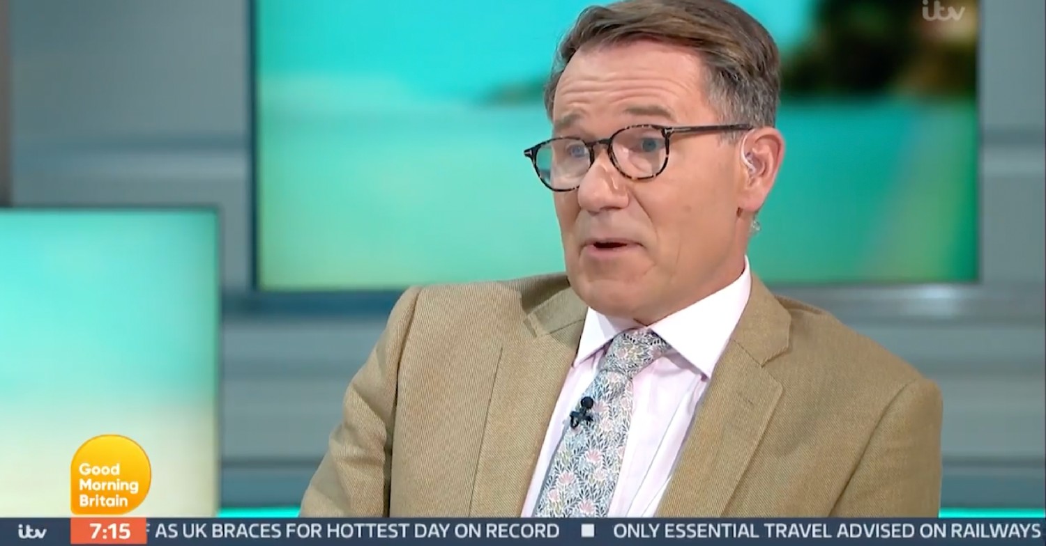 Richard Arnold on GMB today