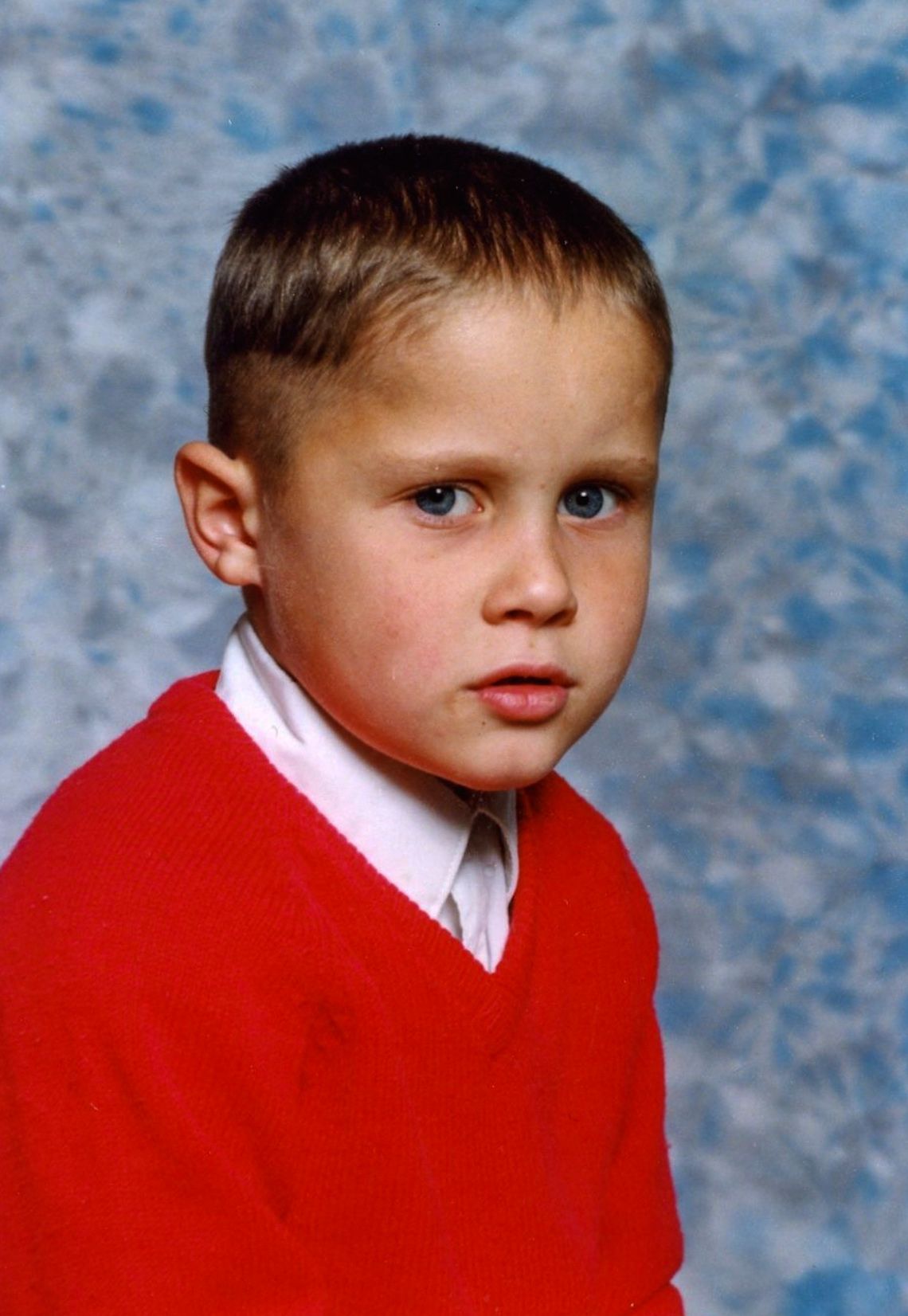 Rikki Neave in school uniform