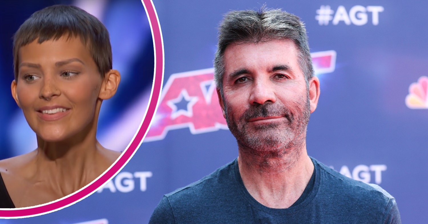 Simon Cowell and Nightbirde