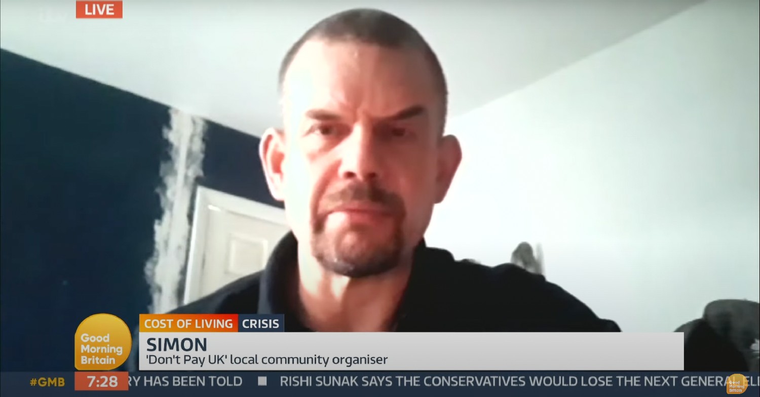 Simon of Don't Pay UK on GMB today