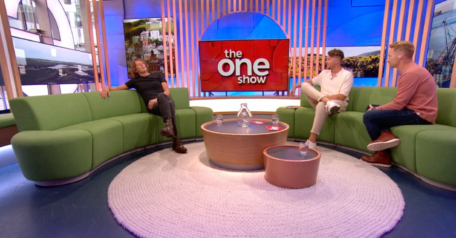 Kris Marshall, Roman Kemp, Ronan Keating on The One Show