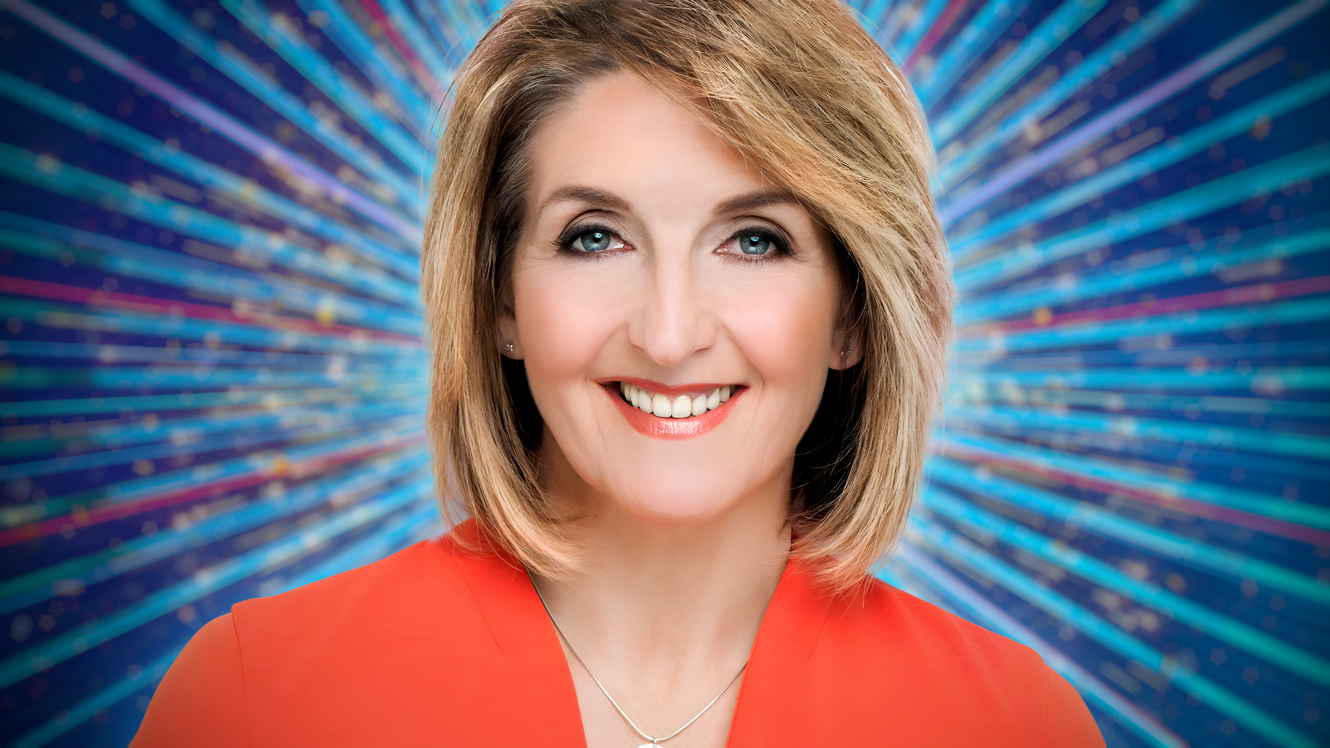 Kaye Adams in her Strictly Come Dancing headshot