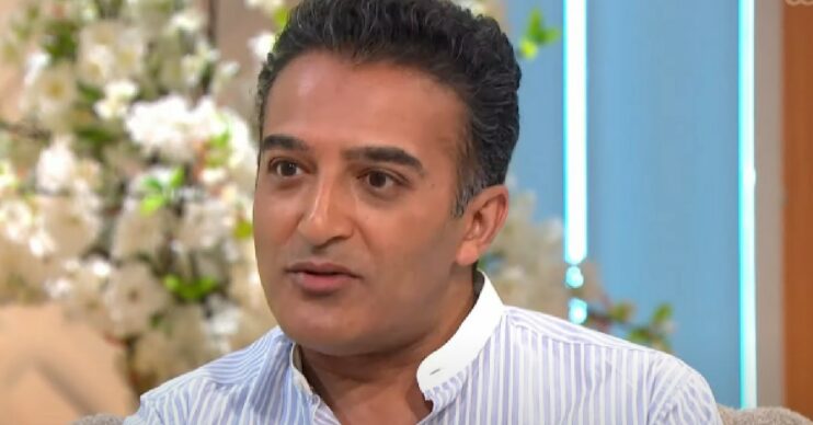 Adil Ray speaking on Lorraine
