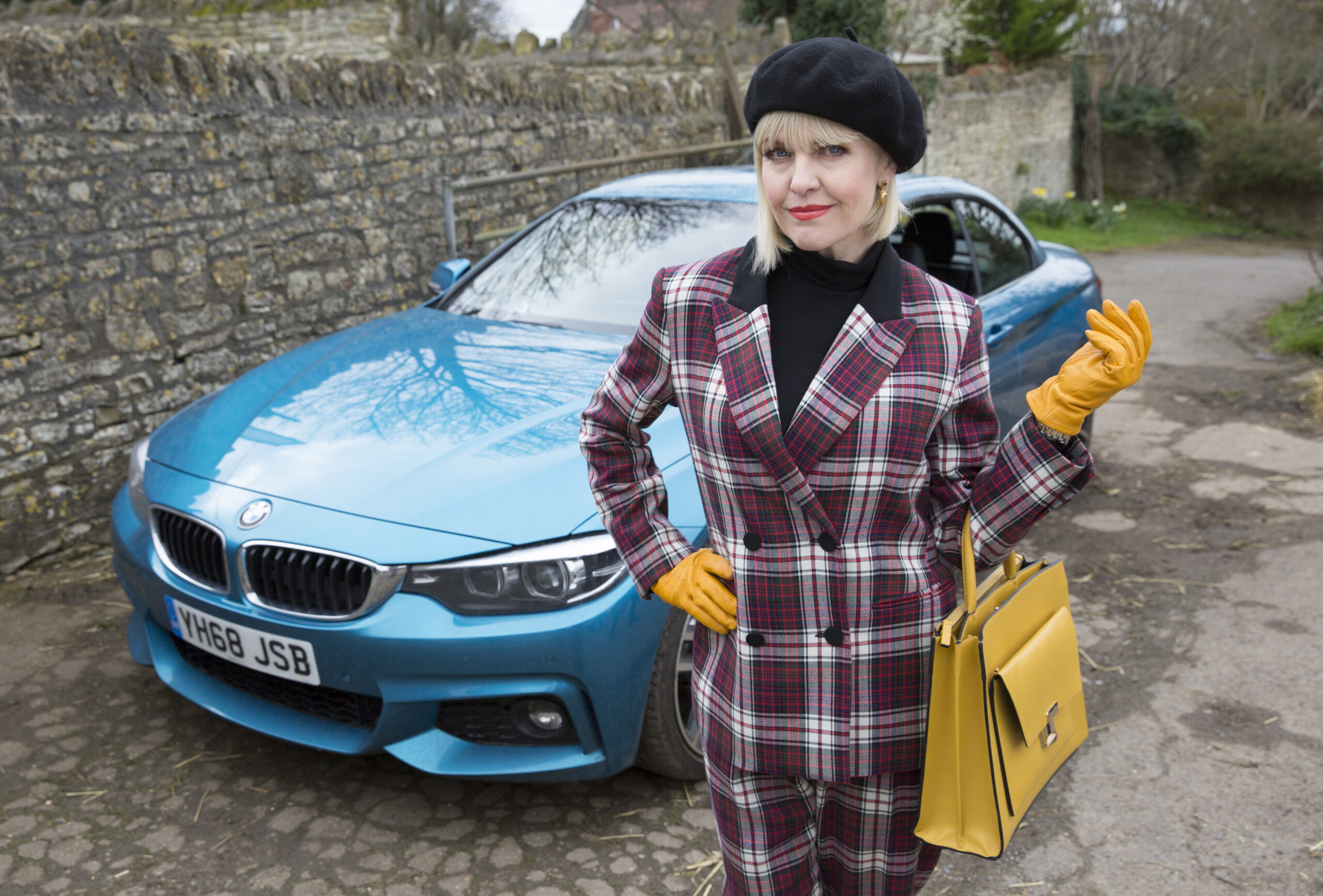 Ashley Jensen as Agatha Raisin in Wizard of Wyckhadden
