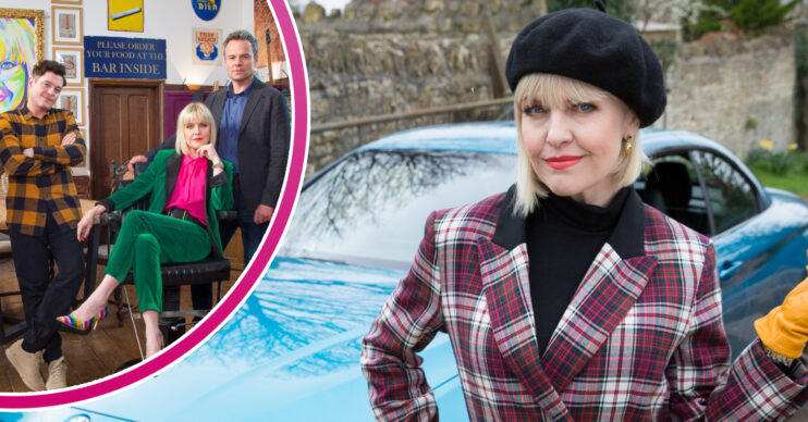 The cast of Agatha Raisin on Acorn TV