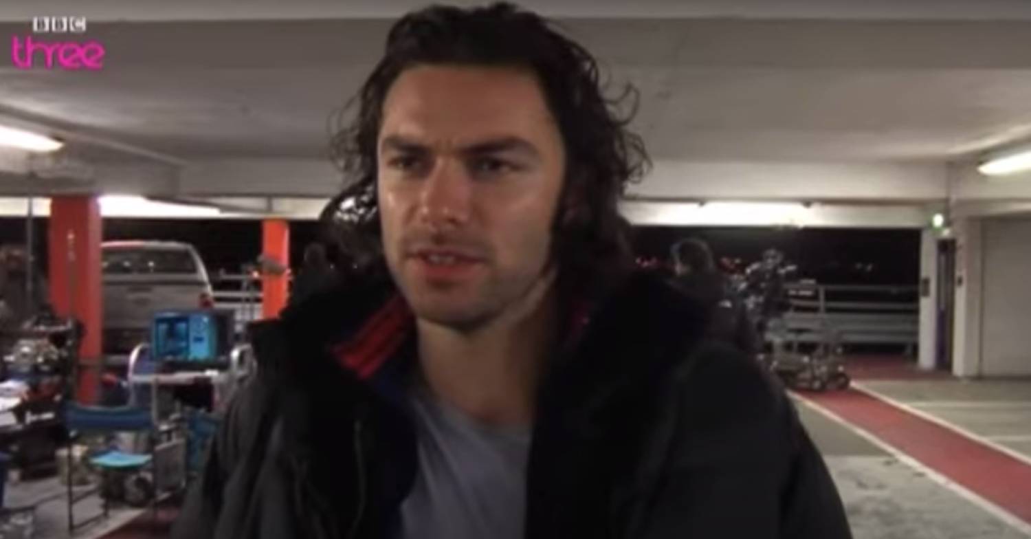 The Suspect star Aidan Turner when he appeared in Being Human