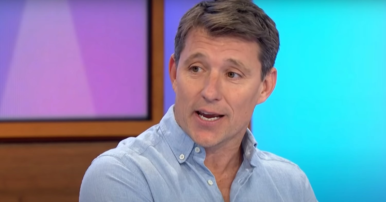Ben speaking to Loose Women about fitness