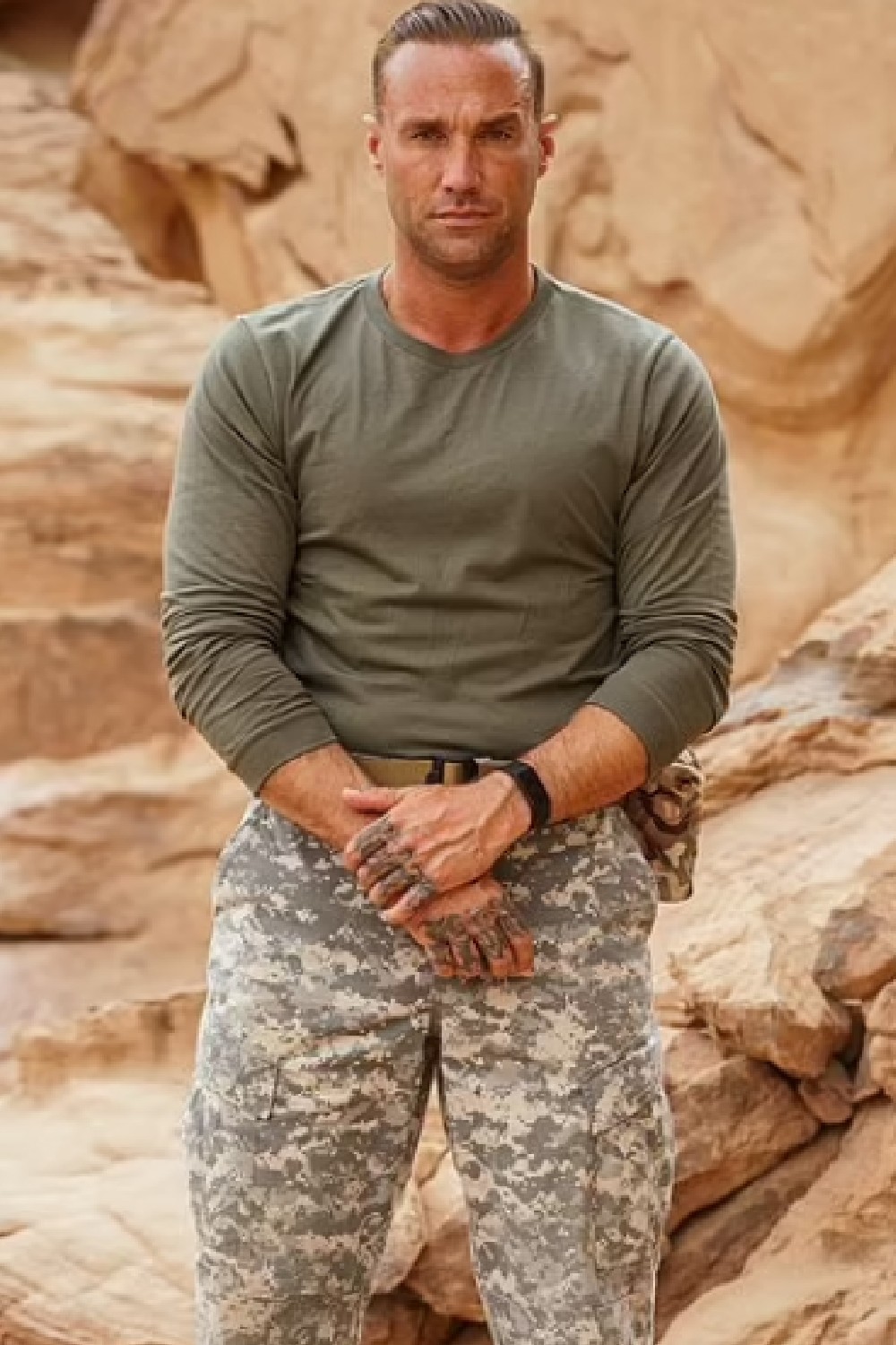 Calum Best in Celebrity SAS Who Dares Wins 2022 promo photo