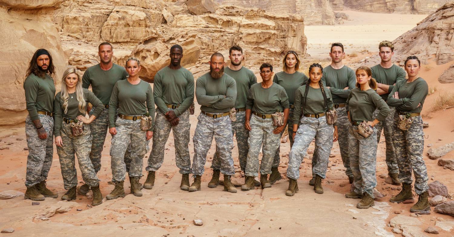 Cast members of Celebrity SAS 2022 line up