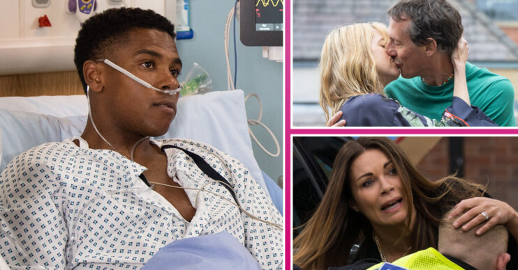 Coronation Street First Look James, Carla, Toyah and Spider