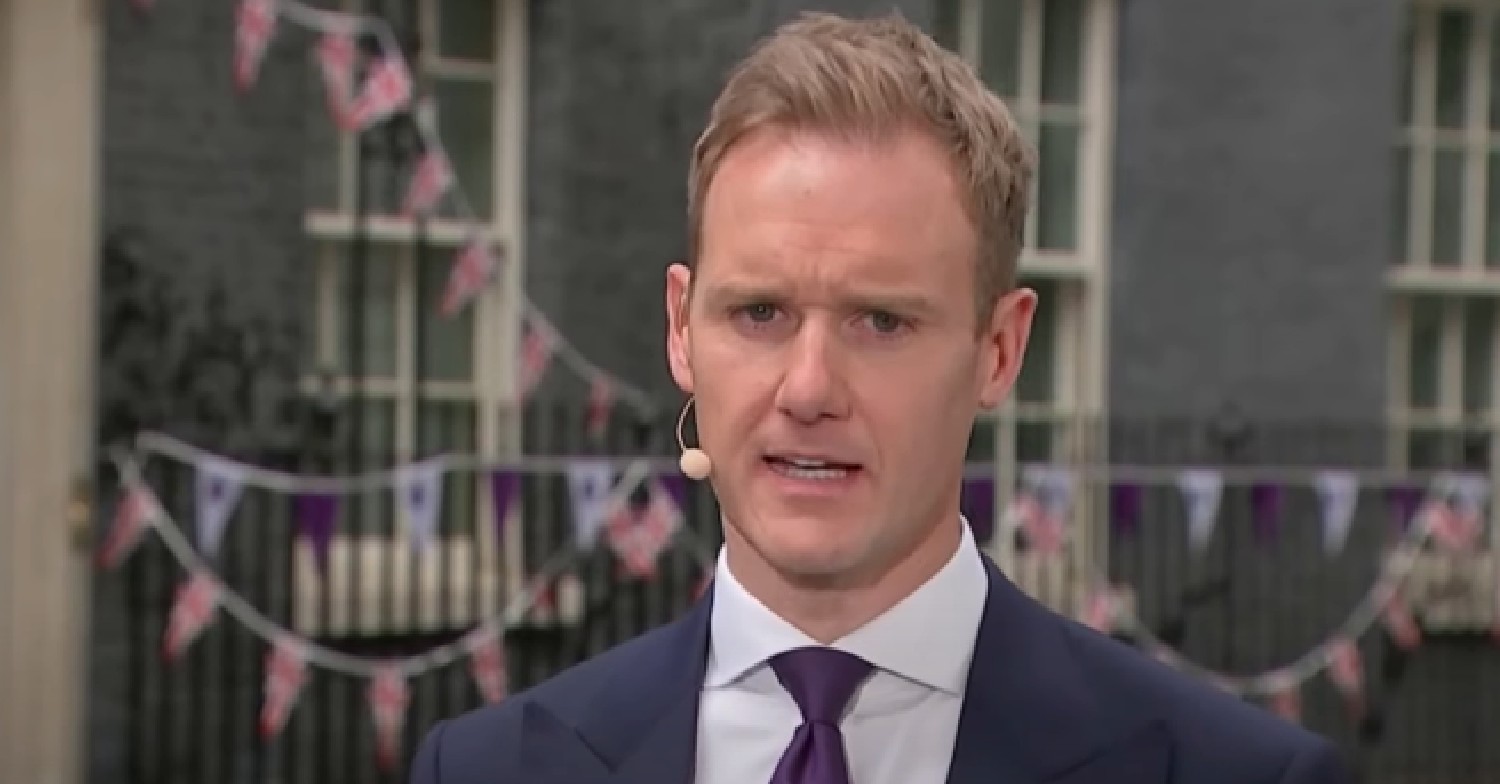 Dan Walker hosting Channel 5 news