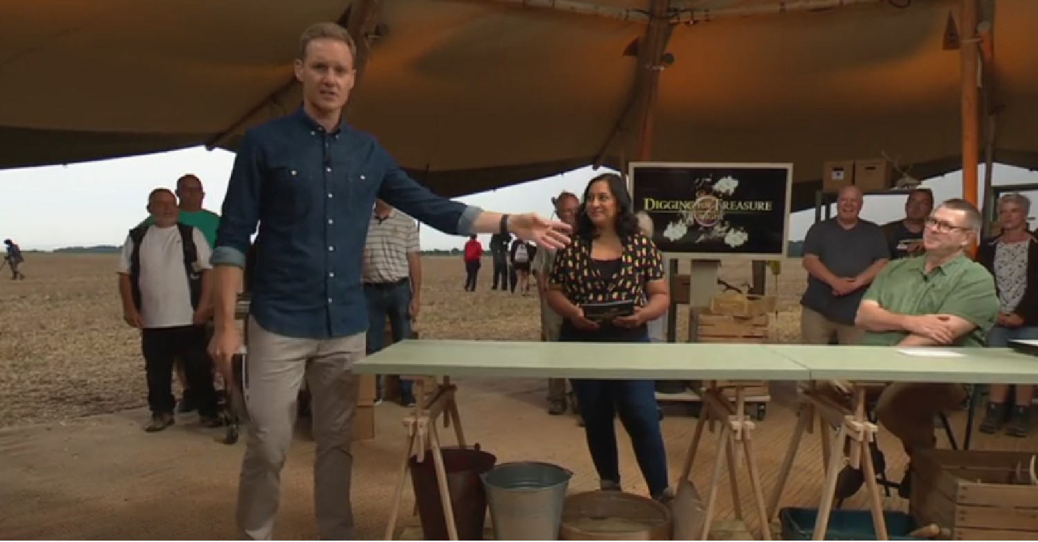 Dan Walker presenting new Channle 5 show Digging For Treasure