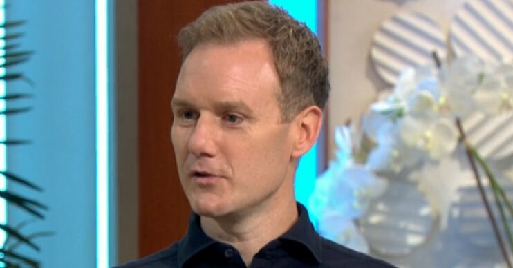 Dan Walker speaking on Lorraine
