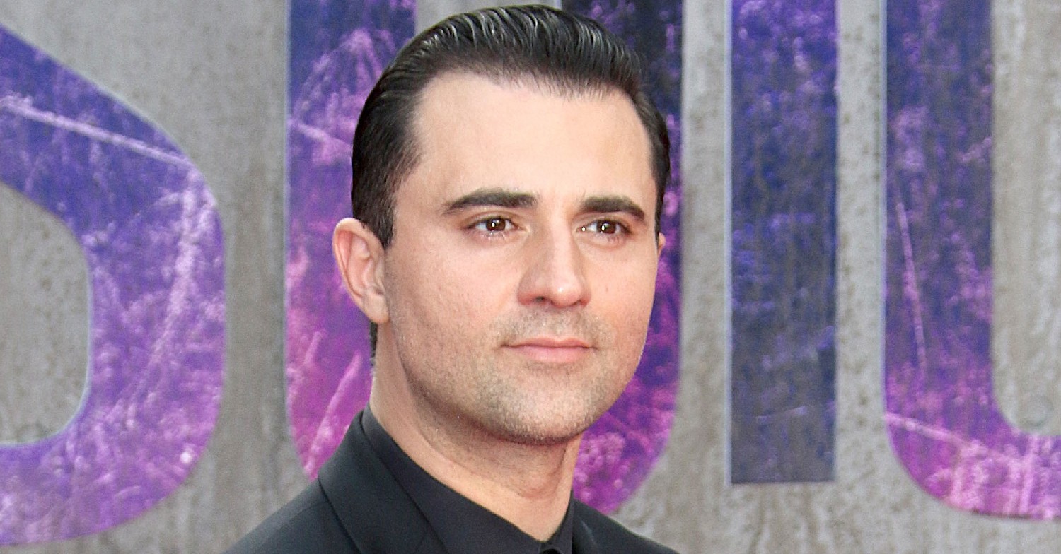 Darius Danesh smiling at European Film Premiere