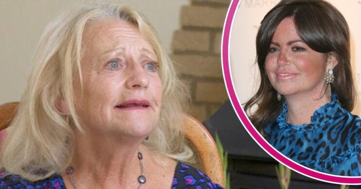 Deborah James' mum on BBC Breakfast and the star smiling at an event
