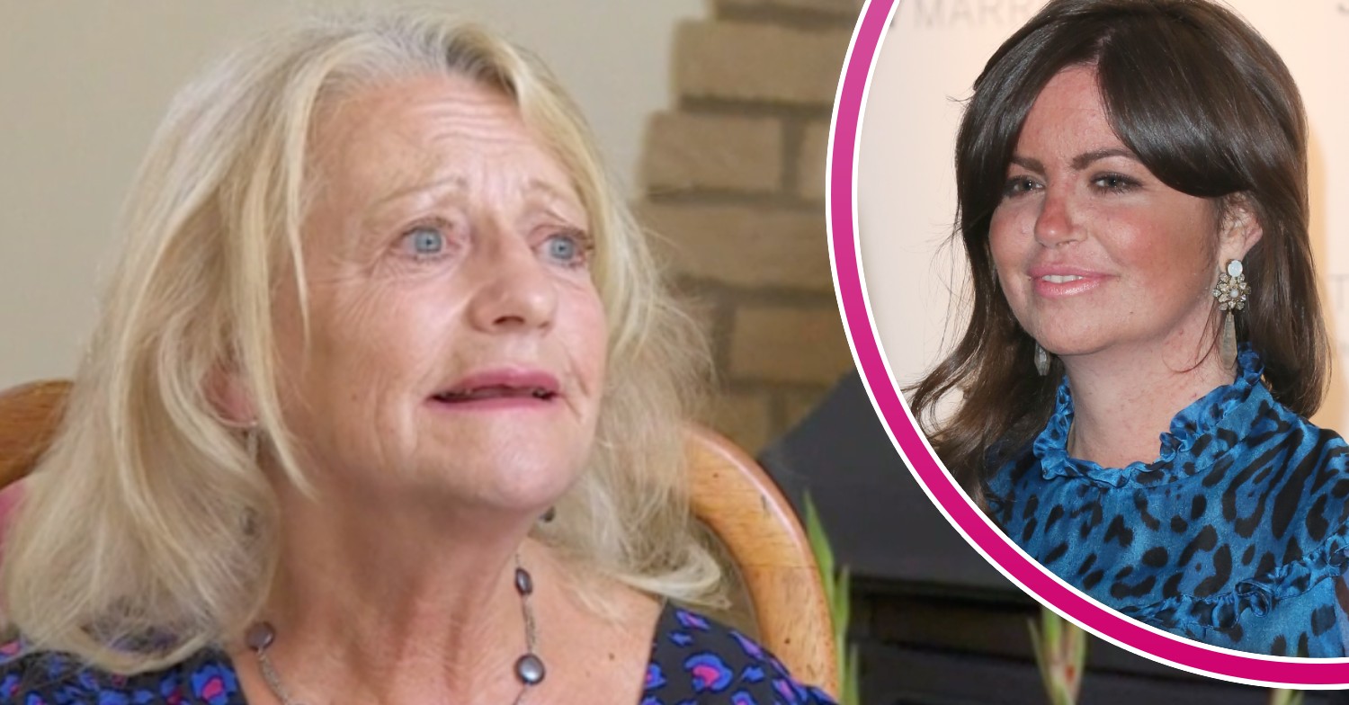 Deborah James' mum on BBC Breakfast and the star smiling at an event