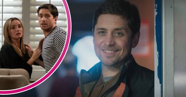 Thoren Ferguson playing Kit in Emmerdale, and also acting in Shetland