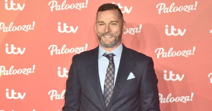 First Dates star Fred Sirieix wearing a suit on ITV red carpet