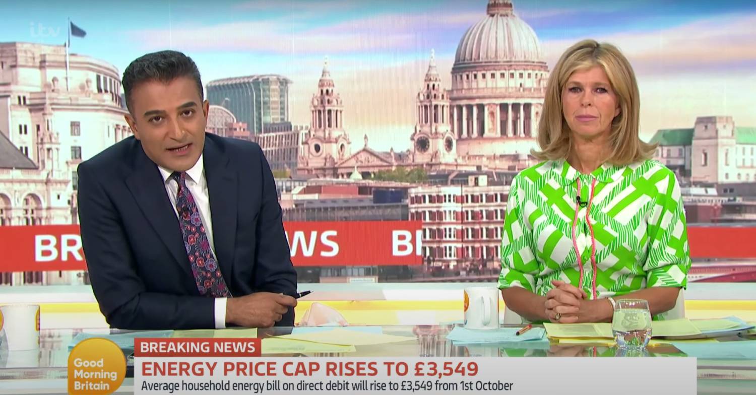 GMB today was presented by Kate Garraway and Adil Ray