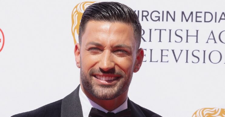 Strictly star Giovanni Pernice smiles at BAFTAs