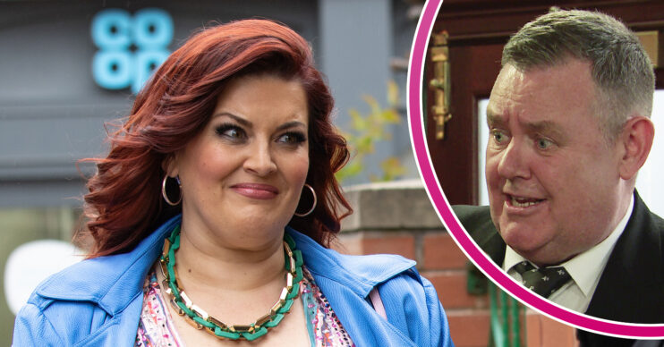 Glenda and George in Coronation Street