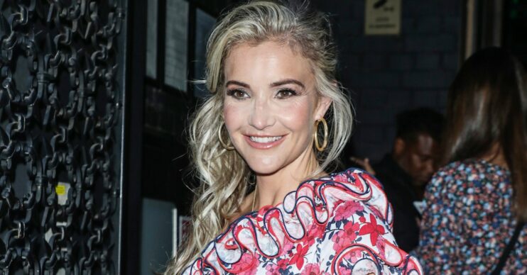 Strictly 2022 star Helen Skelton smiling at event
