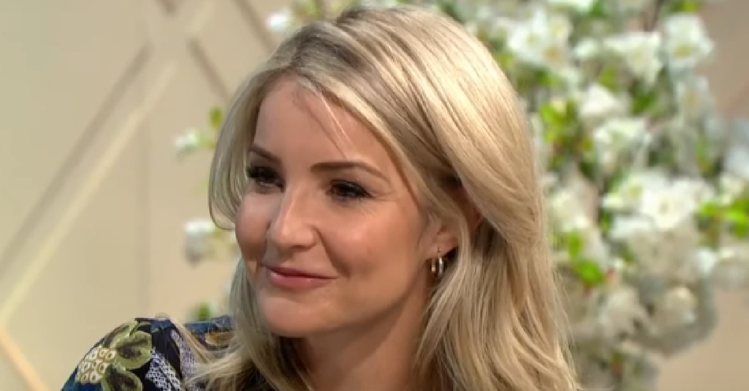 Strictly star Helen Skelton smiling during Lorraine interview
