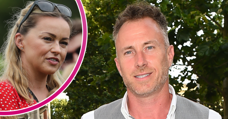James Jordan smiling and Ola looking concerned