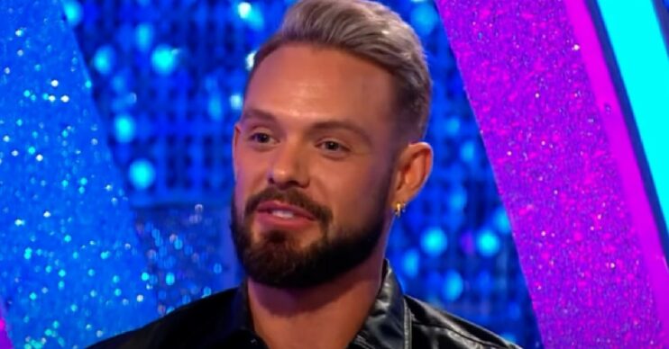 John Whaite smiling on Strictly: It Takes Two