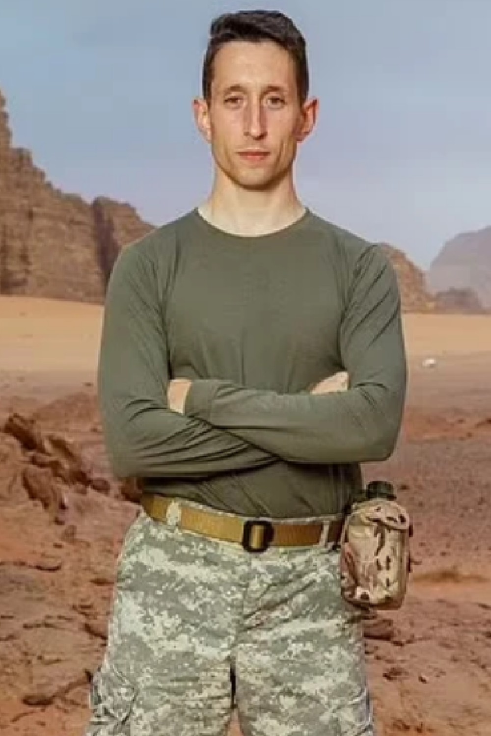 Jonathan in Celebrity SAS Who Dares Wins 2022 promo photo