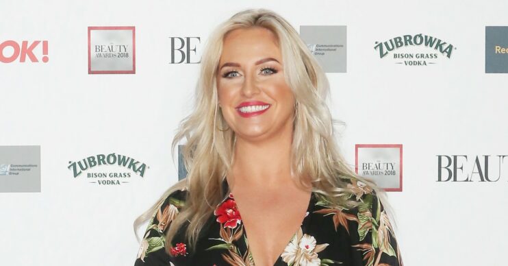 This Morning host Josie Gibson smiles for camera.