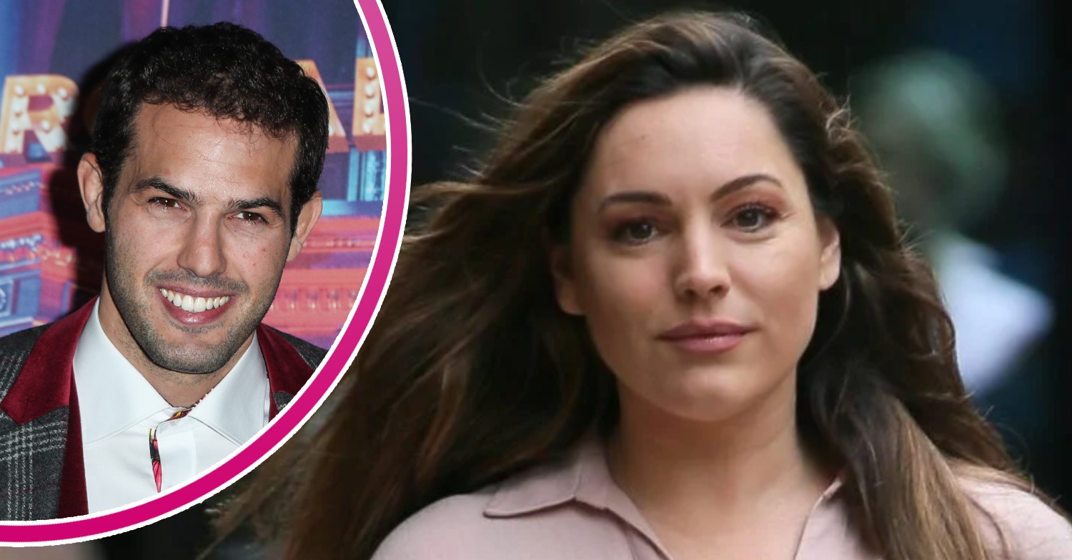 Jeremy Parisi smiles, Kelly Brook is impassive