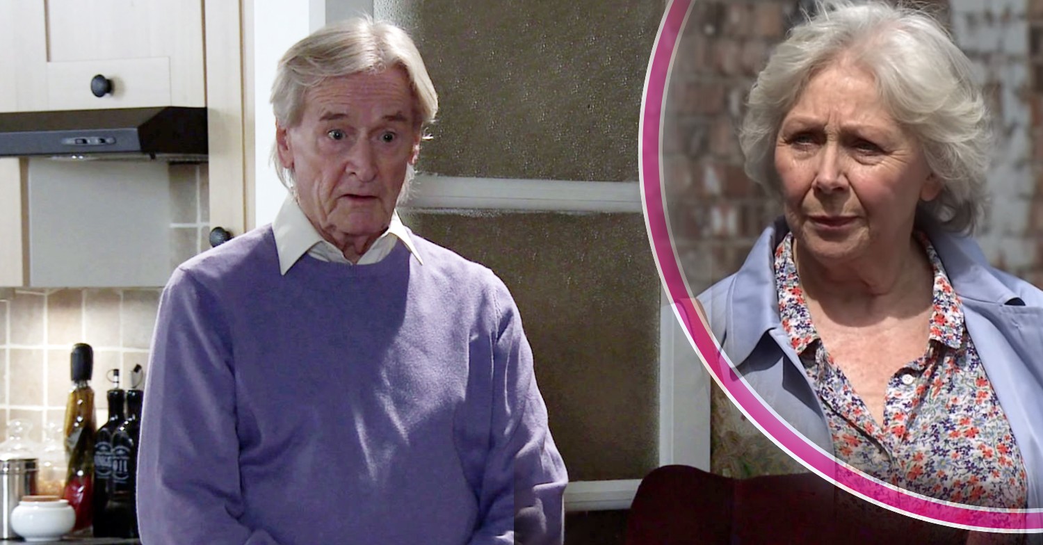 Coronation Street spoilers tonight Ken Wendy split screen