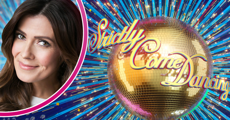 Kym Marsh and the Strictly logo