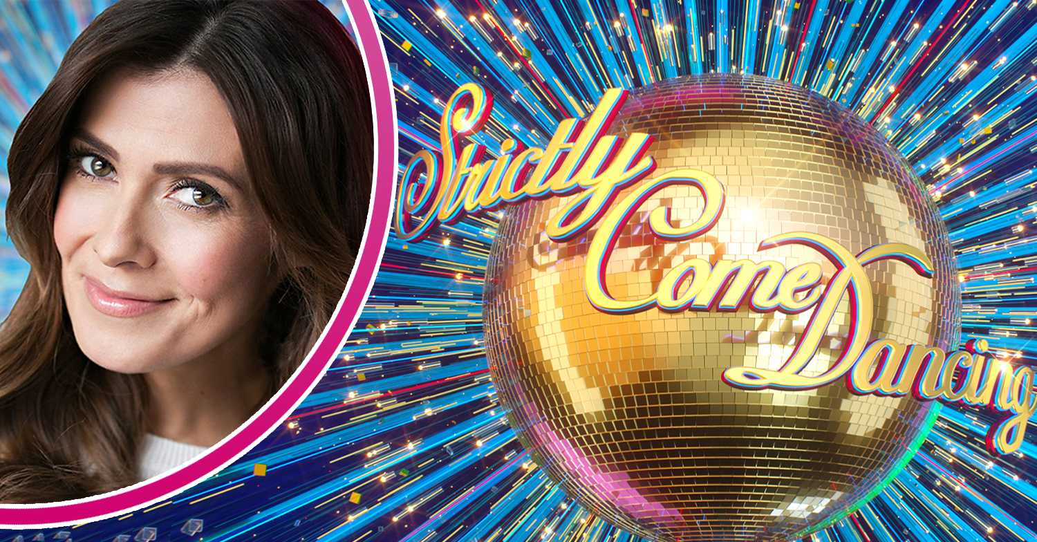 Kym Marsh and the Strictly logo
