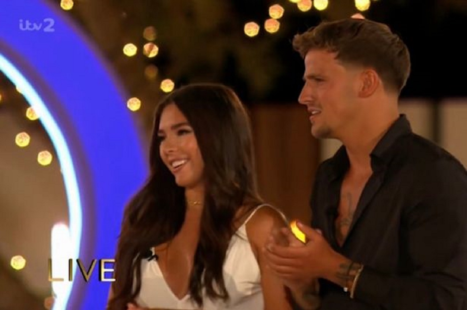 Gemma Owen and Luca Bish on Love Island 2022
