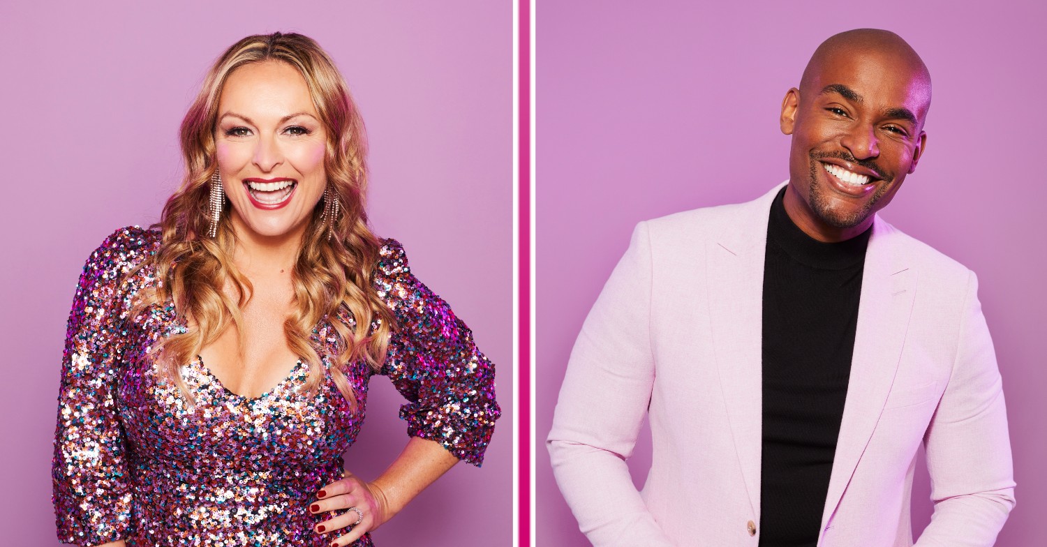 Paul C Brunson and Mel Schilling smiling on MAFS UK